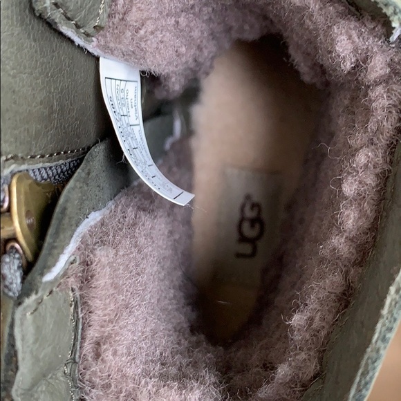 UGG KILMER NEW! Shearling Lined Zip Lace Up Boot - Picture 10 of 11